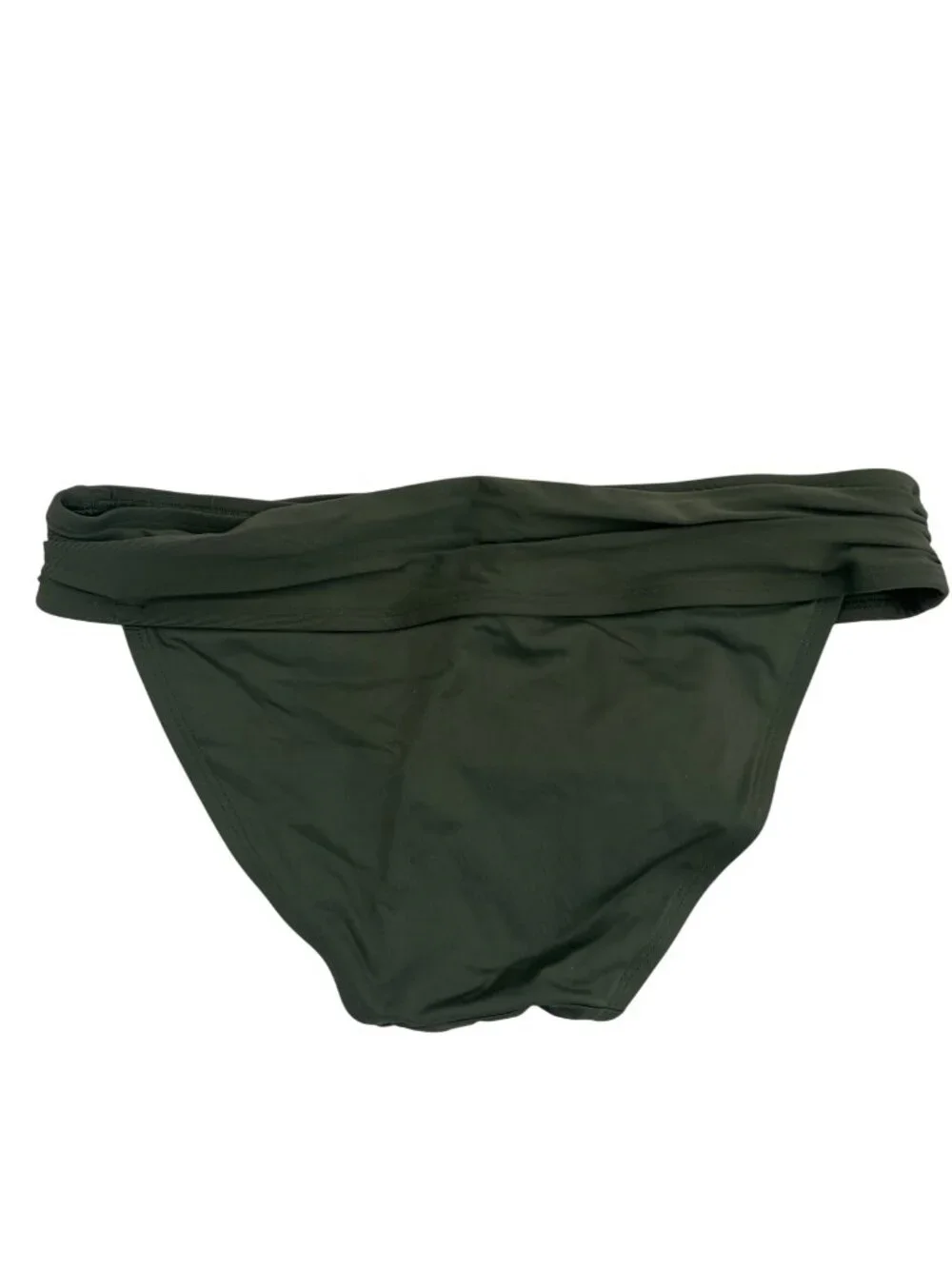 Victorias Secret Green Bikini Bottom With Ruched Waistband